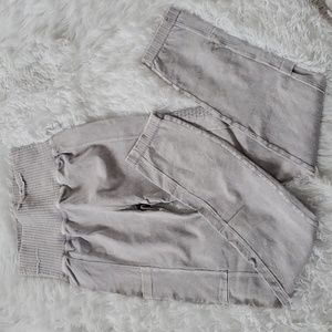 Free People High-Rise 7/8 Good Karma 2-Pocket Leggings Ice Grey